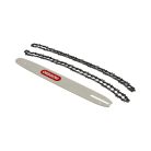 Vezető Combo Husqvarna  3/8p-1.3mm 52 szemes 2db 91p lánccal oregon