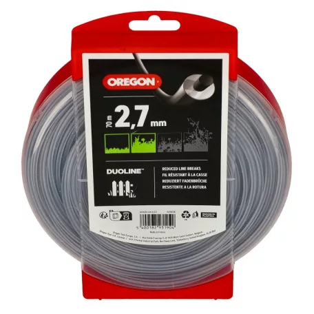 Damil 2.7mm kerek Oregon Duomax 70 m