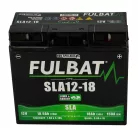 Akkumulátor Fulbat  zselés, sla 12-18, -+ polaritású