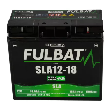 Akkumulátor Fulbat  zselés, sla 12-18, -+ polaritású