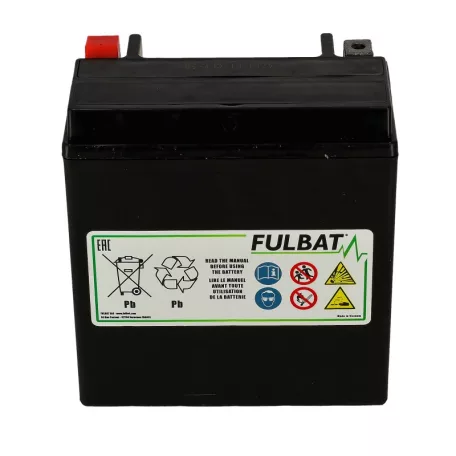 Akkumulátor Fulbat  zselés, ftx16 (husqvarna), 12v, 14ah , +- polaritású, ftx16