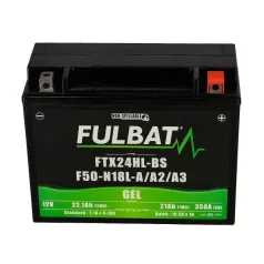   Akkumulátor Fulbat  zselés 12v 21ah -+ polaritású ftx24hl-bs