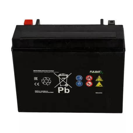 Akkumulátor Fulbat  zselés 12v 21ah -+ polaritású ftx24hl-bs