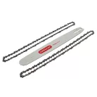 Vezető Combo Husqvarna  3/8-1.5mm 68 szemes 2db 73dp lánccal oregon