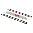 Vezető Combo Husqvarna  3/8-1.3mm 45 szemes 2db 91p lánccal oregon
