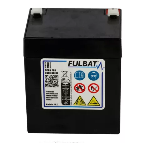 Akkumulátor Fulbat  12v, 4,5ah, általános felhasználásra, vrla