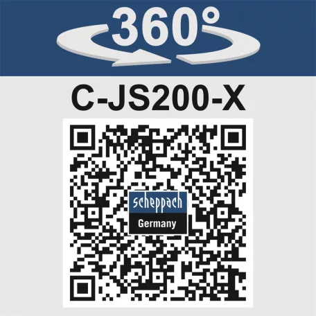 Scheppach C-JS220-X akkus kézi dekopírfűrész 1/4',IXES 20V akku és töltő nélkül