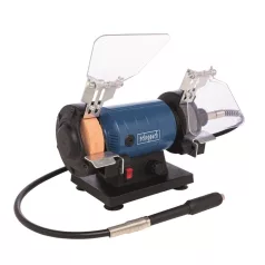   Scheppach HG 35 Kettős köszörű-polírozó flexidrive rendszerrel