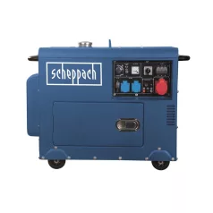   Scheppach SG 5200 D dízel áramfejlesztő AVR szabályozással 5000 W Raklapos
