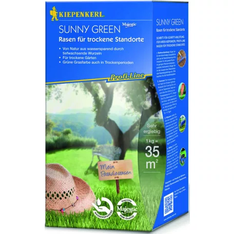 Kiepenkerl Profi-Line Sunny Green szárazságtűrő fűmag 1 kg (666108)