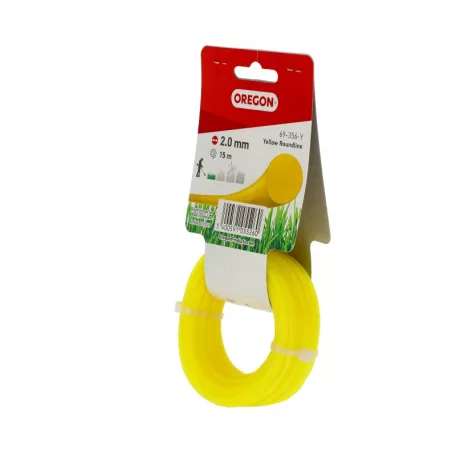 Damil 2.0mm kerek Oregon  15m sárga akasztóval