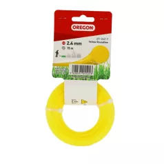 Damil 2.4mm kerek Oregon  15m sárga akasztóval