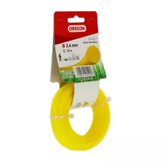 Damil 2.4mm kerek Oregon  15m sárga akasztóval