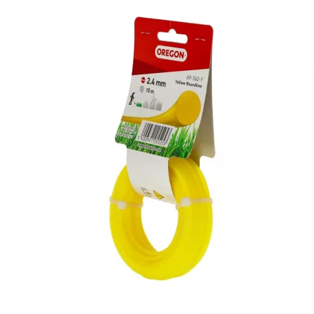 Damil 2.4mm kerek Oregon  15m sárga akasztóval