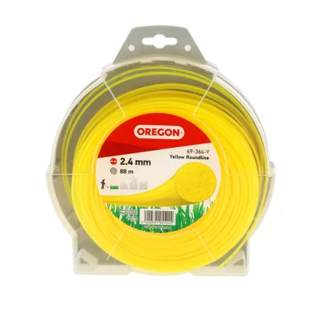 Damil 2.4mm kerek Oregon  88m sárga akasztóval