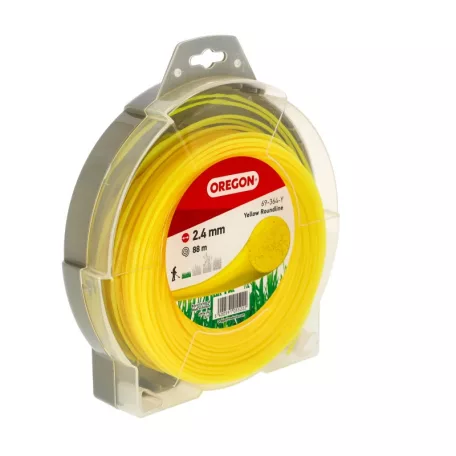 Damil 2.4mm kerek Oregon  88m sárga akasztóval