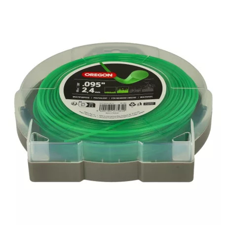 Damil 2.4mm kerek Oregon  88 m, zöld