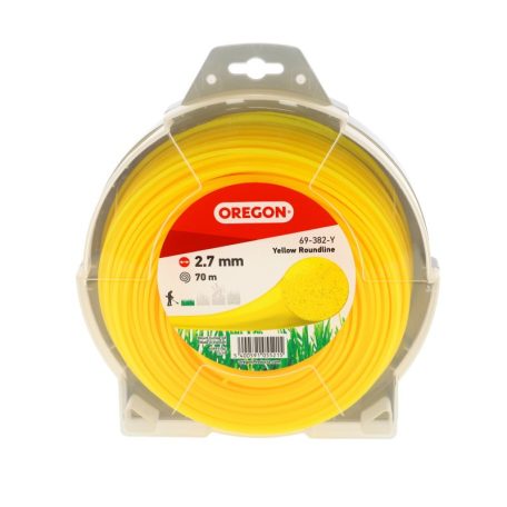 Damil 2.7mm kerek Oregon  70m sárga akasztóval