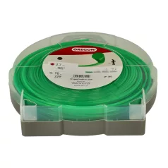 Damil 2.7mm kerek Oregon  70 m, zöld