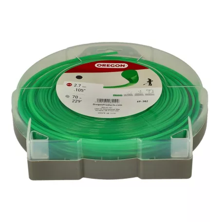 Damil 2.7mm kerek Oregon  70 m, zöld