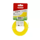Damil 2.0mm szögletes Oregon  15m sárga akasztóval