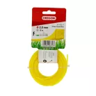 Damil 2.0mm szögletes Oregon  15m sárga akasztóval