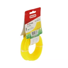 Damil 2.4mm szögletes Oregon  15m sárga akasztóval