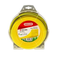 Damil 2.4mm szögletes Oregon  75m sárga akasztóval