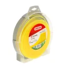 Damil 2.4mm szögletes Oregon  75m sárga akasztóval