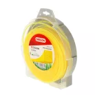 Damil 2.4mm szögletes Oregon  75m sárga akasztóval