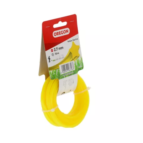 Damil 2.7mm csillag Oregon  15m sárga akasztóval