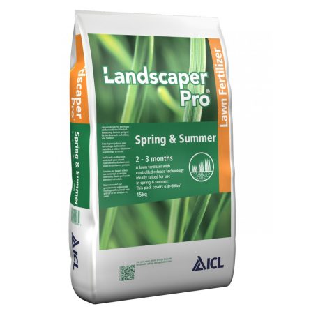 ICL Landscaper Pro Spring&Summer tavaszi-nyári gyepfenntartó díszpark műtrágya 15 kg (70496)
