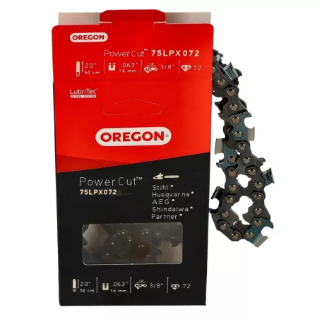 Lánc 3/8-1.6mm Oregon 75LPX 72 szem
