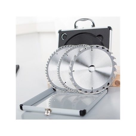 Scheppach szett 3 fűrészlap 210 mm