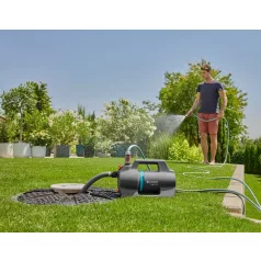   Gardena Kerti szivattyú 4100 Silent készlet szívó tömlővel készlet erejéig