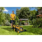 Riwall RALM 3820 - Akkus fűnyíró 20V s szénkefe nélküli motorral