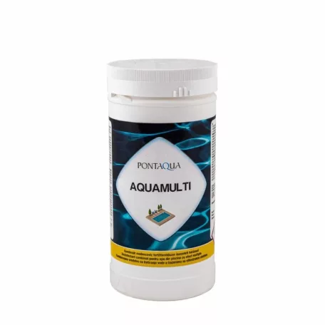 Pontaqua Aquamulti (200 gr) 1 kg  /klórozószer,algaölő és pelyhesítő tabletta/ (AMU010)