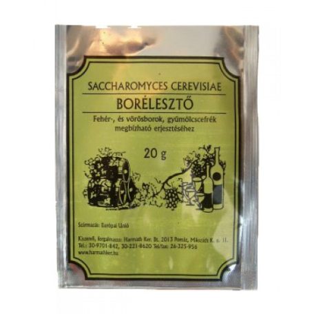 Borélesztő saccharomices 20 g.