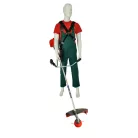 Bozótvágó Kasei CG415Q43 42.7 cm3 1.1 kw, damilfej, vállheveder, vágótárcsa, eu 5-ös motor