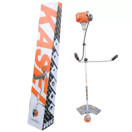 Bozótvágó Kasei CG415Q52 51.7 cm3 1.3 kw, damilfej, vállheveder, vágótárcsa, eu 5-ös motor