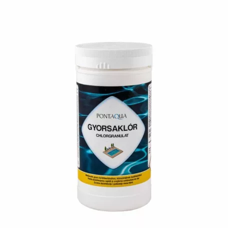 Pontaqua gyorsaklór (granulátum) 1 kg  /por alakban,gyors fertőtlenítéshez/ (CLG010)