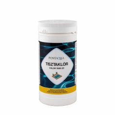 Pontaqua tisztaklór 1kg 20 grammos tabletta (CLK010)