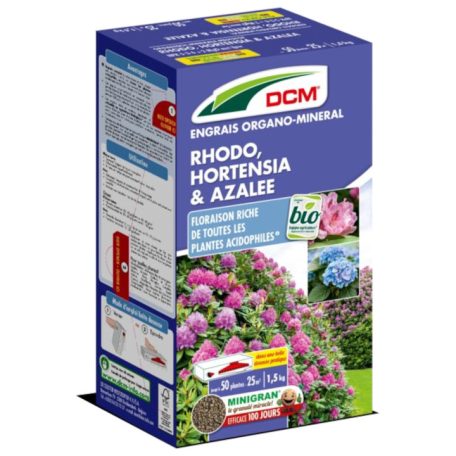 DCM BIO növénytáp azáleához, rhododendronhoz és hortenziához (0,75 kg)