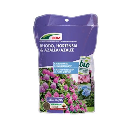 DCM BIO növénytáp azáleához, rhododendronhoz és hortenziához (0,75 kg)