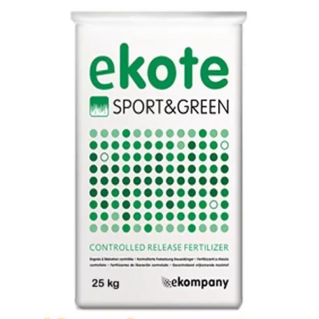 Ekote Sport&Green kiegyenlített gyeptrágya 2-3hó 16+07+16+3Mg 25kg