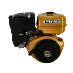   Motor vízszintes tengelyű Kasei EX40 404 cm3, 8.8 kw, benzines, 25x60mm