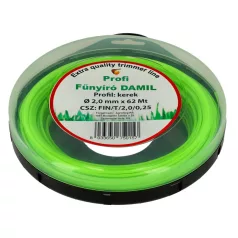 Damil 2.0mm kerek   62 méter olasz