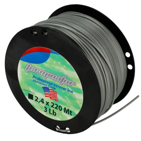 Damil 2.4mm szögletes   220 méter alu olasz