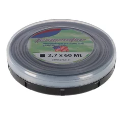 Damil 2.7mm szögletes   60 méter alu olasz