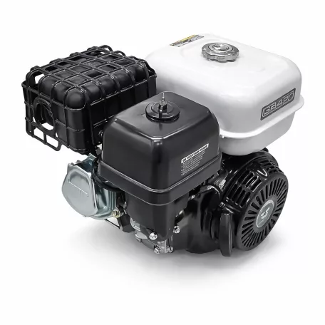 Motor vízszintes tengelyű Zongshen GB420E 420 cm3, 9 kw, benzines, 25x63mm, önindítós